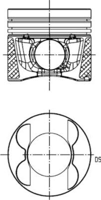 Kolbenschmidt 40776620 - Поршень autosila-amz.com