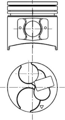 Kolbenschmidt 40069600 - Поршень autosila-amz.com