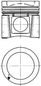 Kolbenschmidt 94705951 - Ремонтный комплект, поршень / гильза цилиндра autosila-amz.com