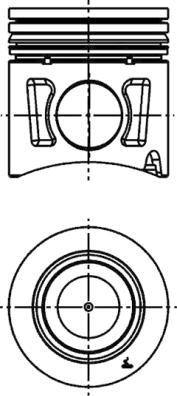 Kolbenschmidt 40340967 - Ремонтный комплект, поршень / гильза цилиндра autosila-amz.com