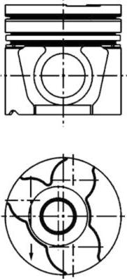 Kolbenschmidt 40307600 - Поршень autosila-amz.com