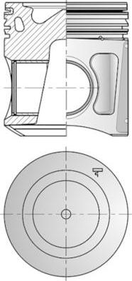 Kolbenschmidt 41478600 - Поршень autosila-amz.com