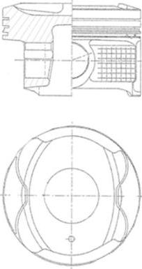 Kolbenschmidt 41250600 - Поршень autosila-amz.com