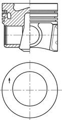 Kolbenschmidt 41271600 - Поршень autosila-amz.com