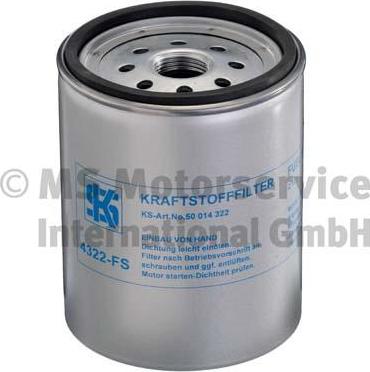 Kolbenschmidt 50014322 - Топливный фильтр autosila-amz.com