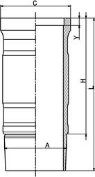 Kolbenschmidt 89901110 - Гильза цилиндра autosila-amz.com