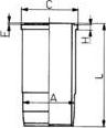 Kolbenschmidt 89588110 - Гильза цилиндра autosila-amz.com