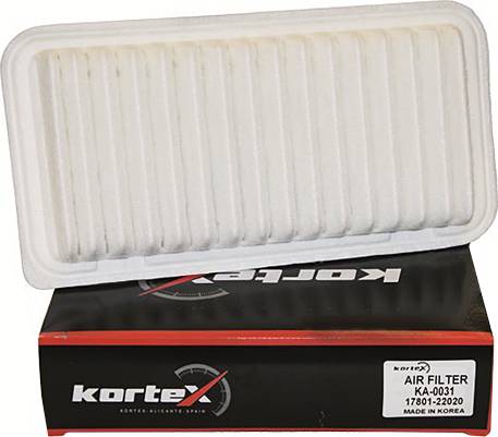 Kortex KA0031 - Воздушный фильтр, двигатель autosila-amz.com