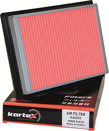 Kortex KA0033 - Воздушный фильтр, двигатель autosila-amz.com