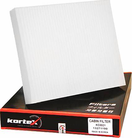 Kortex KC0021 - Фильтр воздуха в салоне autosila-amz.com