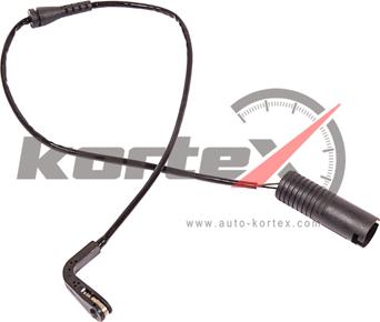 Kortex KSW0014 - Датчик износа торм.колодок BMW E39 зад. autosila-amz.com