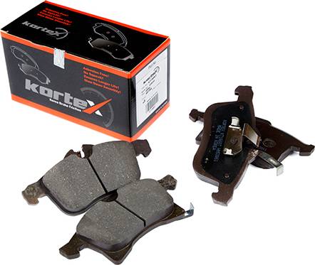 Kortex KT1668T - Тормозные колодки, дисковые, комплект autosila-amz.com