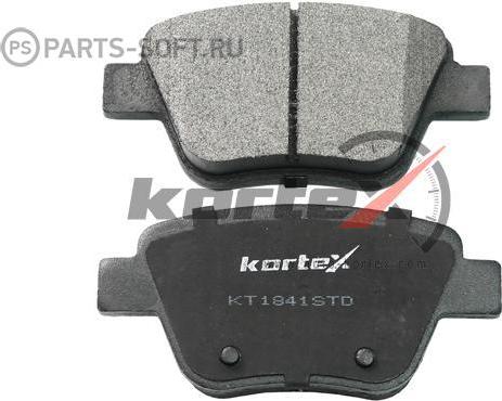 Kortex KT1841STD - Тормозные колодки, дисковые, комплект autosila-amz.com