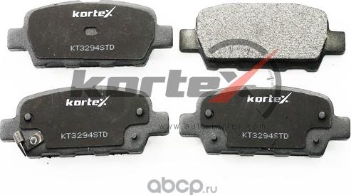 Kortex KT3294STD - Тормозные колодки, дисковые, комплект autosila-amz.com