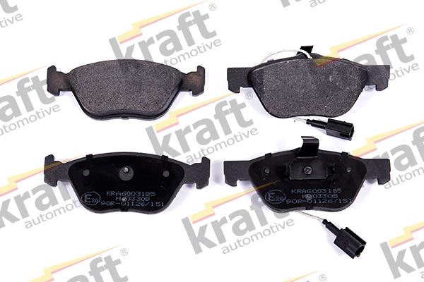 KRAFT AUTOMOTIVE 6003185 - Тормозные колодки, дисковые, комплект autosila-amz.com