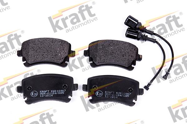 KRAFT AUTOMOTIVE 6010907 - Тормозные колодки, дисковые, комплект autosila-amz.com