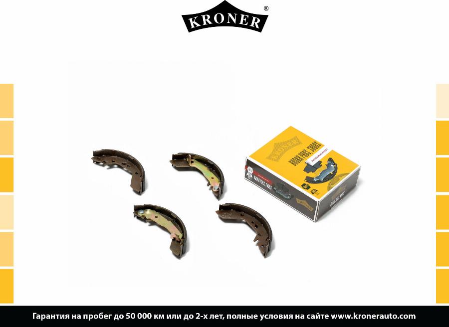 Kroner K001001 - Тормозной вал, барабанный тормозной механизм autosila-amz.com