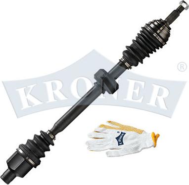 Kroner K100301 - Приводной вал autosila-amz.com