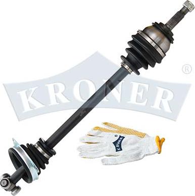 Kroner K100378 - Приводной вал autosila-amz.com