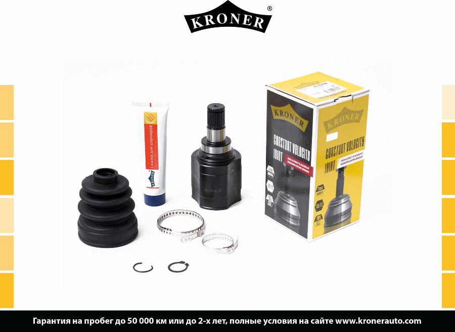 Kroner K103778 - Шарнирный комплект, ШРУС, приводной вал autosila-amz.com
