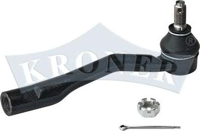 Kroner K301074 - Наконечник рулевой тяги, шарнир autosila-amz.com
