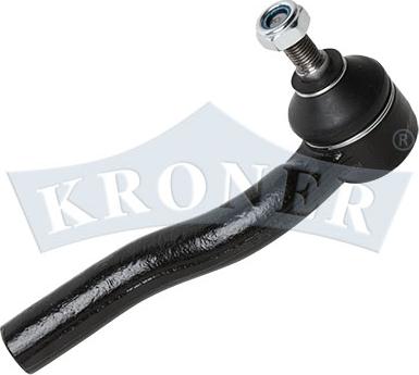 Kroner K301075 - Наконечник рулевой тяги, шарнир autosila-amz.com