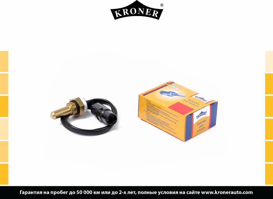 Kroner K204009 - Термовыключатель, вентилятор радиатора / кондиционера autosila-amz.com
