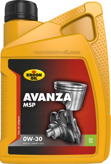 Kroon OIL AvanzaMSP0W30 - Моторное масло autosila-amz.com