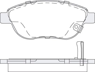 Magneti Marelli 363702161408 - Тормозные колодки, дисковые, комплект autosila-amz.com