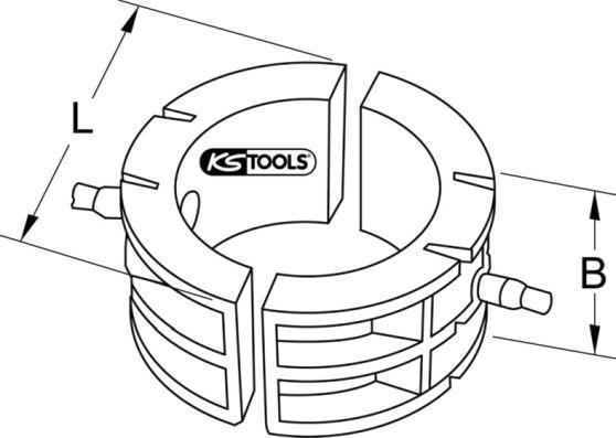 KS Tools 400.1155 - Монтажный инструмент, распредвал autosila-amz.com