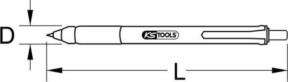KS Tools 420.1658 - Комплект клипс, кузов autosila-amz.com