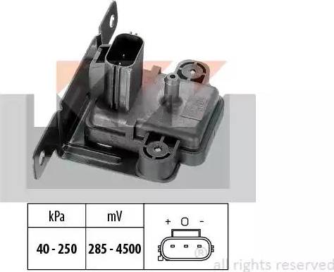 KW 493 058 - Датчик давления, усилитель тормозной системы autosila-amz.com