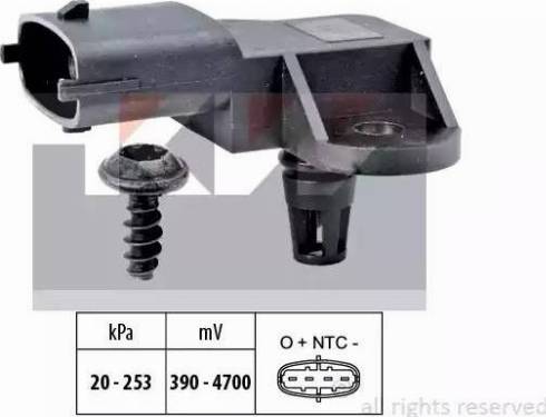 KW 493 176 - Датчик давления, усилитель тормозной системы autosila-amz.com