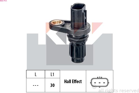 KW 453 713 - Датчик, положение распределительного вала autosila-amz.com