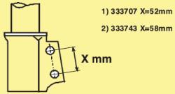 KYB 333743 - амортизатор передний газовый!\ Renault Thalia 1.4-1.6 01> autosila-amz.com