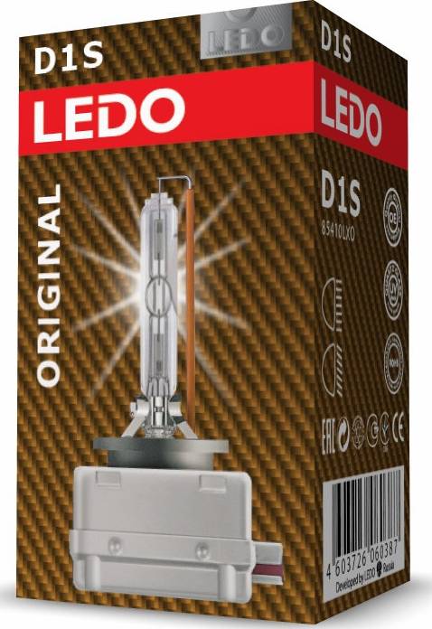 Ledo 85410LXO - Лампа ксеноновая D1S 4300К LEDO Original autosila-amz.com