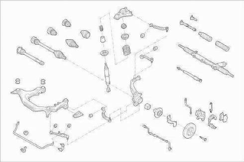 Lemförder AUDI-A4-FL014 - Подвеска колеса autosila-amz.com