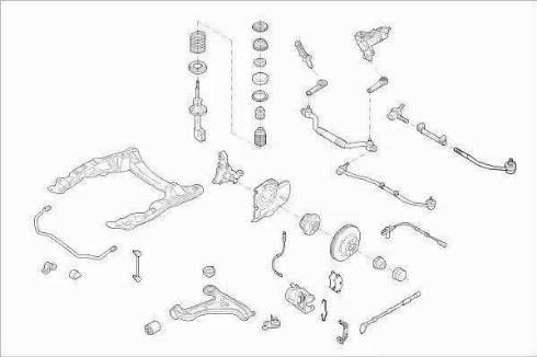 Lemförder OPEL-OMEGA-FL036 - Подвеска колеса autosila-amz.com