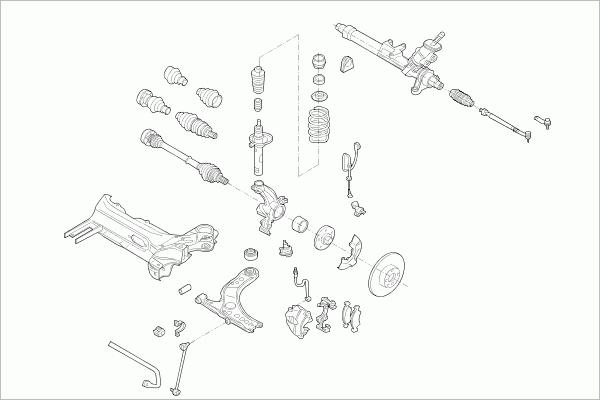 Lemförder VW-GOLF-FL080 - Рулевое управление autosila-amz.com