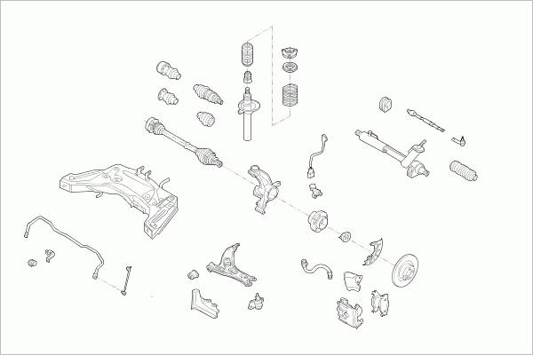 Lemförder VW-POLO-FL035 - Рулевое управление autosila-amz.com