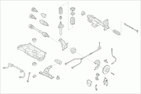 Lemförder VW-TOURA-FL002 - Рулевое управление autosila-amz.com