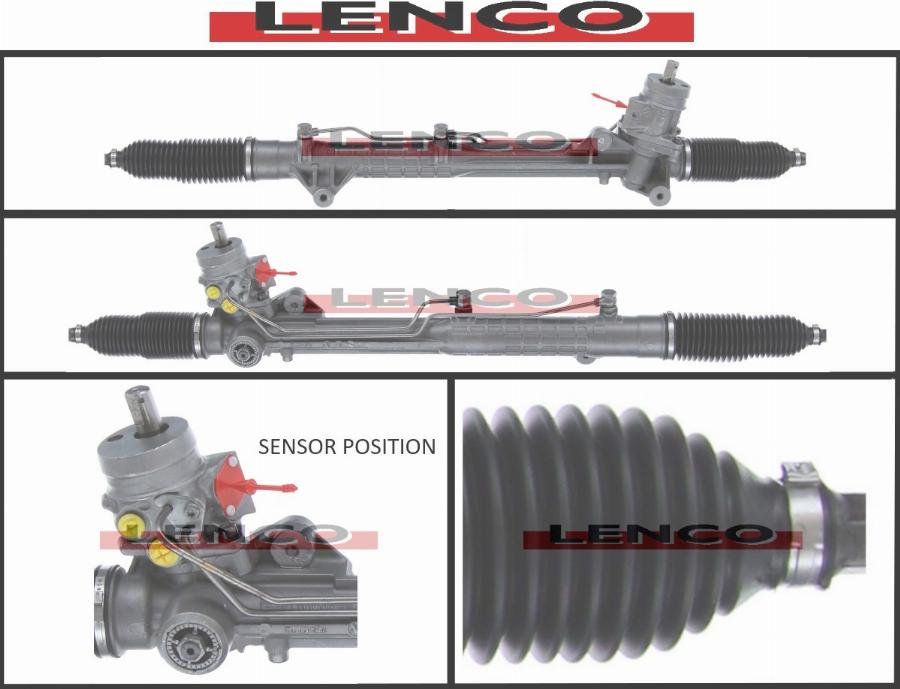 Lenco SGA910L - Рулевой механизм, рейка autosila-amz.com