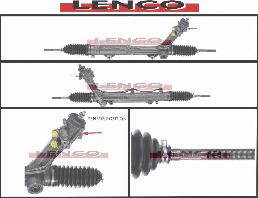 Lenco SGA925L - Рулевой механизм, рейка autosila-amz.com