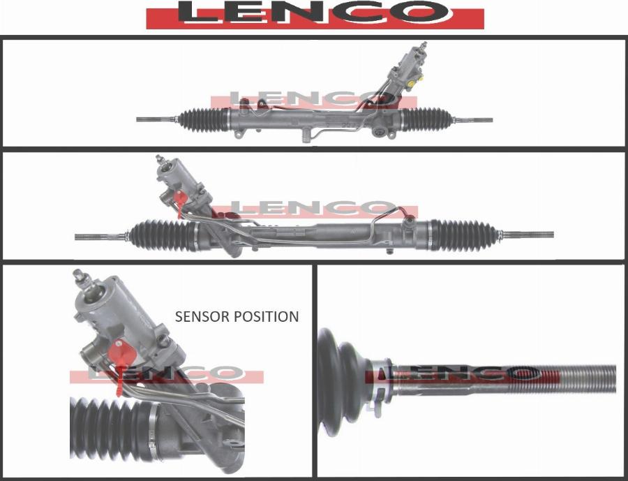 Lenco SGA927L - Рулевой механизм, рейка autosila-amz.com