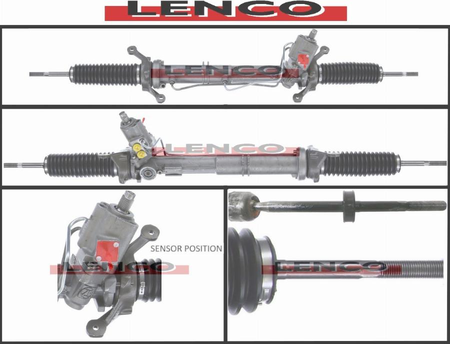 Lenco SGA492L - Рулевой механизм, рейка autosila-amz.com