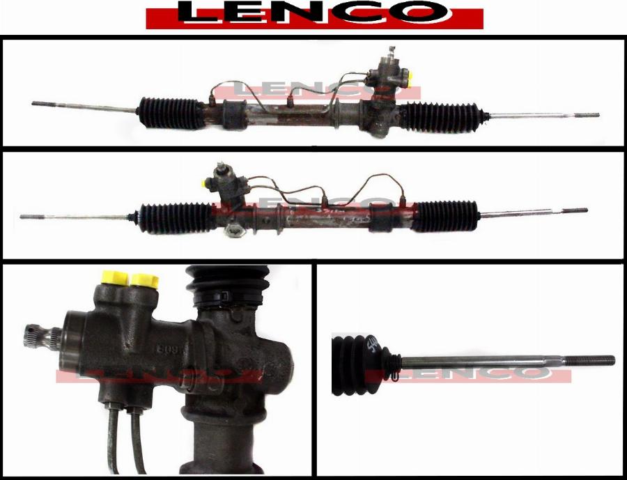 Lenco SGA541L - Рулевой механизм, рейка autosila-amz.com