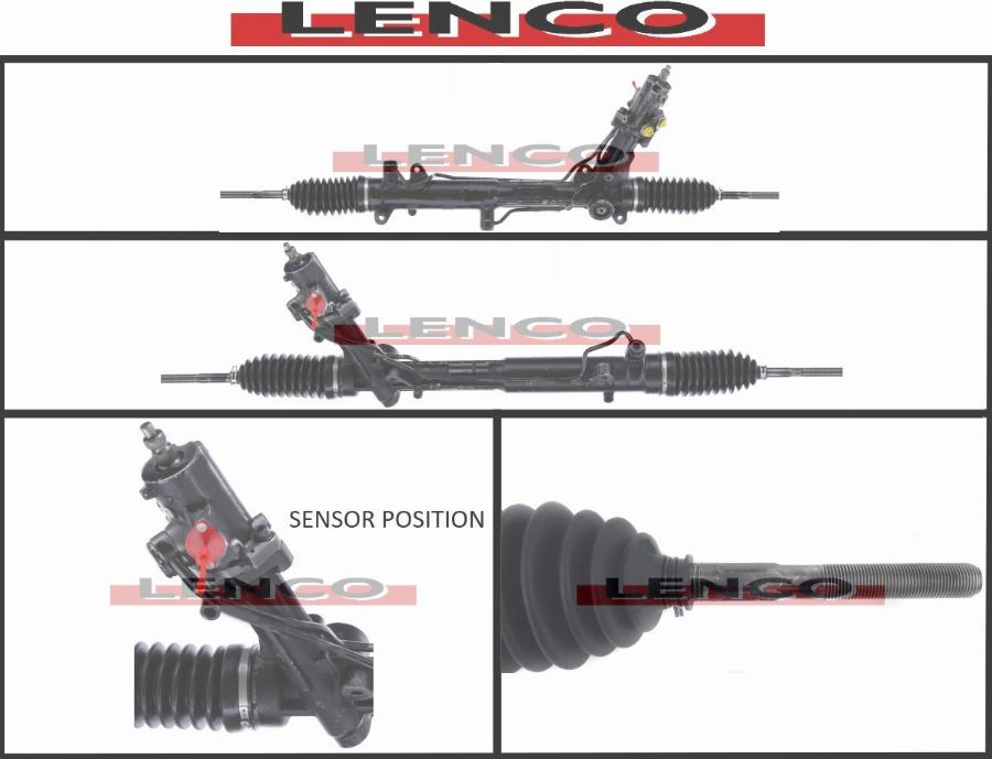 Lenco SGA554L - Рулевой механизм, рейка autosila-amz.com