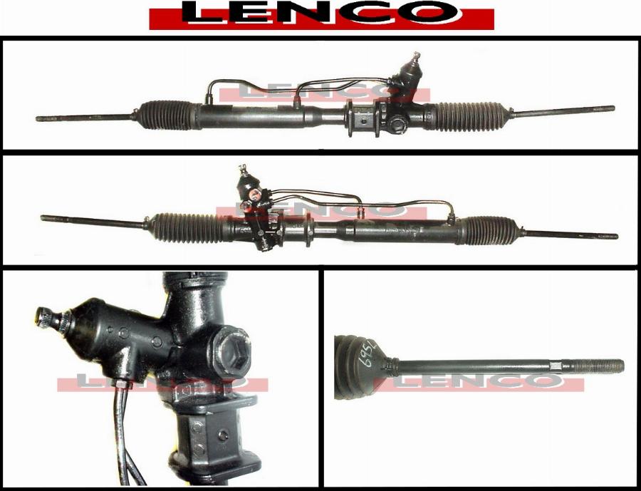 Lenco SGA695L - Рулевой механизм, рейка autosila-amz.com