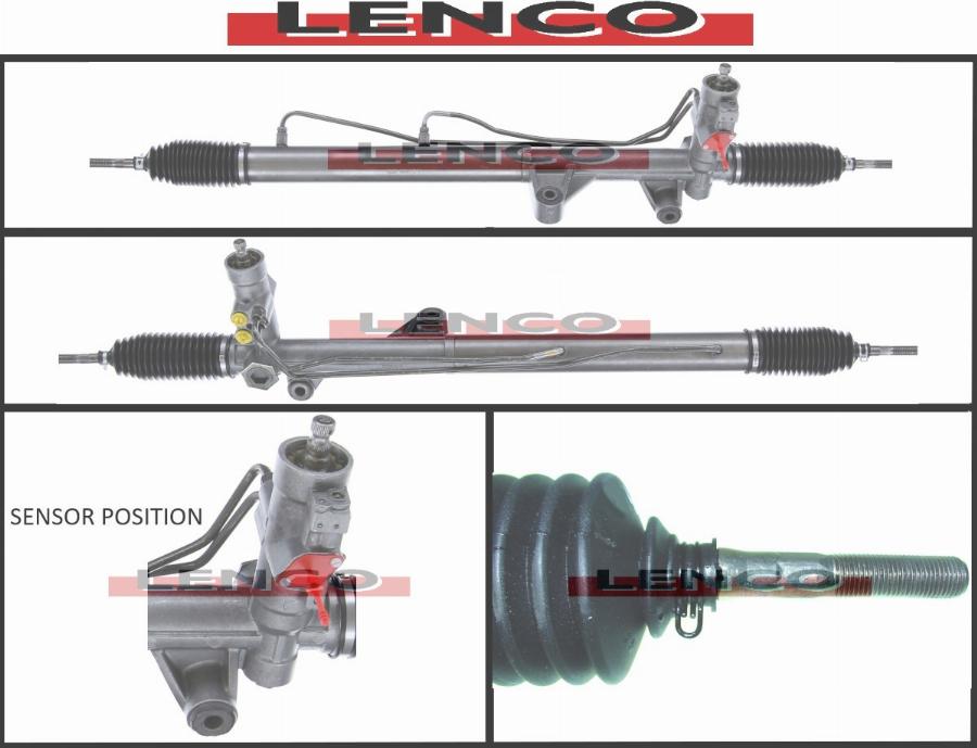 Lenco SGA094L - Рулевой механизм, рейка autosila-amz.com