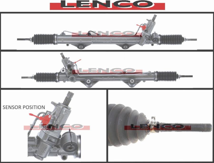 Lenco SGA090L - Рулевой механизм, рейка autosila-amz.com